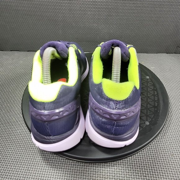 Womens Sz 9 Purple Cheetah Print Nike Lunar Glide+ 5 Running Shoes - Picture 4 of 8